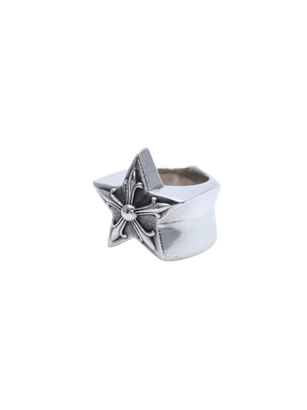 Chrome Hearts Large Sterling Silver Ring